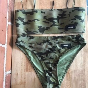 S/S Triangl Rio Camo High Waisted Bikini
